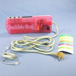 Leviton Pink Modular Surge Protector Power Strip With Phone Module 15A 5950-STS. Fixed Price $24.43.
