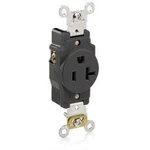1PC Leviton 5361-E 20A Industrial Grade Single Receptacle, 5-20R, Black. Fixed Price $35.21.