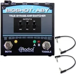 Radial Engineering Bigshot Aby True Bypass Switcher W/ (2) Flat Patch Cables. Fixed Price $126.97.