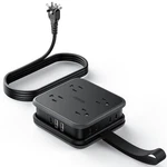Ntonpower 2 Prong Strip, 3 Adapter, 5FT, Black. Fixed Price $29.91.