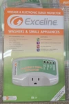 Exceline Washer & Small Appliance Surge Protector GSM-MP120E. Fixed Price $15.00.