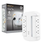 6-OUTLET Extender, Surge Protector, Swivel Side Access, Wall Tap Adapter, .... Fixed Price $21.56.