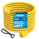 Amp 40FT Generator Extension Cord Nema L14-30P L14-30R Prong 125/250V 7500W. Fixed Price $79.99.