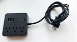 Tessan Power Strip With 3 Outlets Usb Charging Station 5 Ft Extension Cord. Fixed Price $14.99.