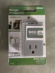 Woods 041000 1-OUTLET Appliance Surge Protector W/ Alarm 900-JOULES New. Fixed Price $16.99.
