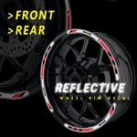 Retroreflective Red Tone Strips Sticker SH19 For Ducati Monster 1100 Evo 09-14. Fixed Price $25.04.