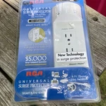 New Rca Universal Surge Protector SPT300 410 Joules Smart Plate Series $5000. Fixed Price $12.74.
