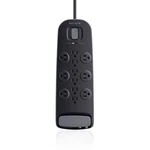Belkin 12-OUTLET Surge Protector With Dual RJ11 Ports And 8' Power Cord, Black. Fixed Price $40.99.
