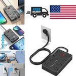 Power Strip With 8 Outlets And 6 Usb Ports For Multiple Devices Black Color. Fixed Price $42.74.
