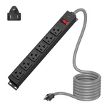 Hezi Heavy Duty Power 20 Amp Surge Protectorwall Mountable STRIP12. Fixed Price $53.43.
