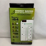 Niagara Conservation Smart Surge Protector Energy Saver 8 Outlets 6' Power Cord. Fixed Price $6.48.