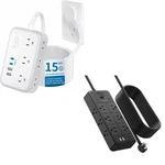 Flat Extension 15 + 10FT 4000J Cord, Ntonpower 10-IN-1 & 16.... Fixed Price $71.23.