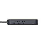 Ihome Power Strip With Usb And Cord Black 2IHAC2268B0L2. Fixed Price $15.99.