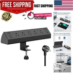 Desk Clamp Power Strip Usb C,40W Total Fast Charging STATION,4 Pd 20W P.... Fixed Price $64.51.