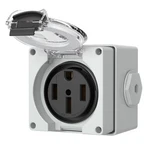 Starelo Nema OUTLET,50AMP Rv Power 50AMP-14-50R-BOX, Grey. Fixed Price $37.11.