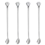 Kilofly Rhinestone Party Stir Bar Spoon Value Pack, SET4. Fixed Price $19.86.