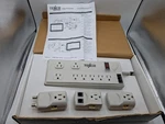 Tesco Test Kit 2 Socket Surge Protector Power Strip. Fixed Price $200.00.