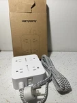 Surge Protector Power Strip, Hanycony Outlets HN8U5WTB.. Fixed Price $12.00.
