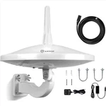Ultimate Dual Omni-directional Hdtv Antenna 4K Ready With 33FT Coaxial Cable. Fixed Price $129.87.