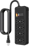 Heavy Duty Surge Protector 20AMP,METAL Power Strip With 8 Outlets,wall Mount. Fixed Price $57.80.