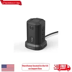 Amazon Basics Power Strip Tower Charging Station, Surge Protector 1080J, 9 Outle. Fixed Price $35.96.