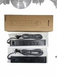 2 Pack Mifaso 6 Outlet Surge Protector Power Strip With Usb Charging Ports. Fixed Price $26.99.