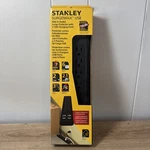 Stanley 33250 400J Surgemax Usb 6-OUTLET Power Strip, Black New E2. Fixed Price $14.99.