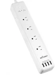 Bn-link Surge Protector Power Strip W/ 4USB Outlet 5FT Long Cord Flat Plug. Fixed Price $21.99.