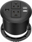 Desktop Power Grommet 3 Inch, Outlet Socket Recessed Strip With. Fixed Price $37.57.