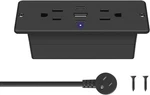 Recessed Power Strip With Outlet And Usb Ports, Furniture Flush Mount. Fixed Price $22.62.