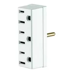 Leviton 697-W Triple-outlet Grounding Adapter White Lot Of 10. Fixed Price $27.97.