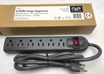 Cables To Go C2G Power Strip 6-OUTLET 125V 15A With Surge Suppressor 29300. Fixed Price $12.99.