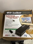 Tripp Lite Isobar AV2FP Surge Protector Outlets 5100 Joules. Fixed Price $65.00.
