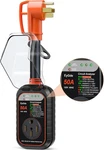 Eygde Rv Surge Protector 50 Amp, Circuit Analyzer With Waterproof Cover,. Fixed Price $55.00.