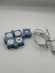 Ijoy Twyster Power Strip Surge Protector 4 Outlet 2 Usb Modular Extension Cord. Fixed Price $11.50.