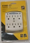Stanley 6-OUTET Protector Adapter 750J Night Light White. Fixed Price $14.95.