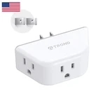 Trond 2 Prong To Outlet Adapter 3-WAY Angled Plug Extender Ac Sockets. Fixed Price $14.47.