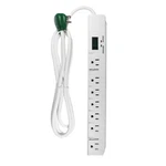 7 Outlet Surge Protector W/ 6 Ft. Heavy Duty Cord. Fixed Price $23.99.