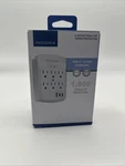 Insignia- 6-OUTLET / 2-USB-C 1-USB Wall Tap 1,800 Joules Surge Protector. Fixed Price $13.99.