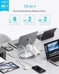 Anker 12-IN-1 Usb-c Power Desk Charging Station 5FT Strip Flat Plug 900J Slim. Fixed Price $21.80.