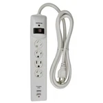 Surge Strip With Two 2.1A Usb Charging Ports 4 Outlet 6FT MORRIS-89020. Fixed Price $59.94.