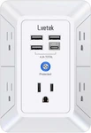 5 Extender Multi Plug Wall Outlets With 4 Usb Charging Ports (1. Fixed Price $20.59.
