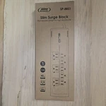 10 Aline Accessories Power Surge Strip 6' Cord 8 Outlet 40DB 2 Rocker. Fixed Price $60.00.