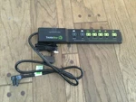 Tricklestar 7 Outlet Av Advanced Power Strip Surge Protector Black 188LV-IRMS-8F. Fixed Price $8.99.