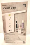 ***sharper Image Socket Shelf 6 Outlets With 2-USB Ports And 1-USBC Adapter. Fixed Price $7.99.