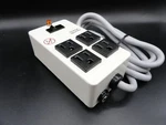 Dynatech 4 Outlet Surge Protector Power Strip, 6FT Cord. Fixed Price $10.63.