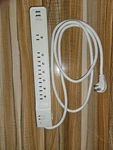 Global Industrial 12" 5+1 Outlet Strip & Surge Protector W/usb Ports, 900.... Fixed Price $20.00.