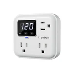Surge Protector 3-OUTLET Power Strip W/advanced Voltage Protection, 80V-140V .... Fixed Price $35.48.