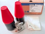 New Eaton LPF215H Loadbreak Portable Feed Thru 200A 15KV Class Horizontal Type. Fixed Price $159.95.