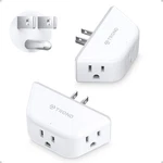 Trond Multi Plug Outlet Extender 2 Pack - Electrical Wall Splitter, 3 Way Angled. Fixed Price $22.23.